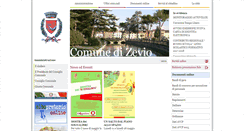 Desktop Screenshot of comune.zevio.vr.it